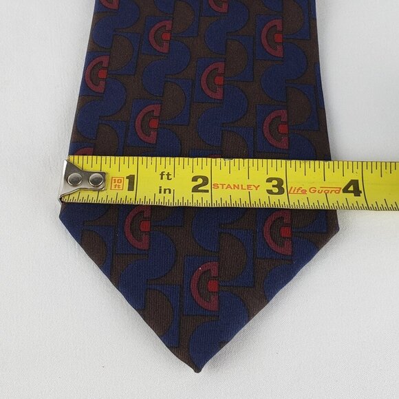 Gucci Blue Silk Mens Tie 3.5"x57" - Picture 2 of 6